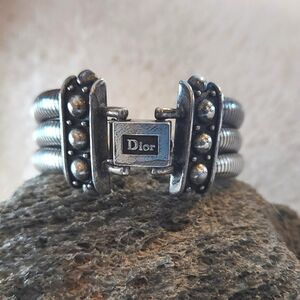 Rare Antique Christian Dior Centre Link John Galliano, Henkel & Grosse Bracelet